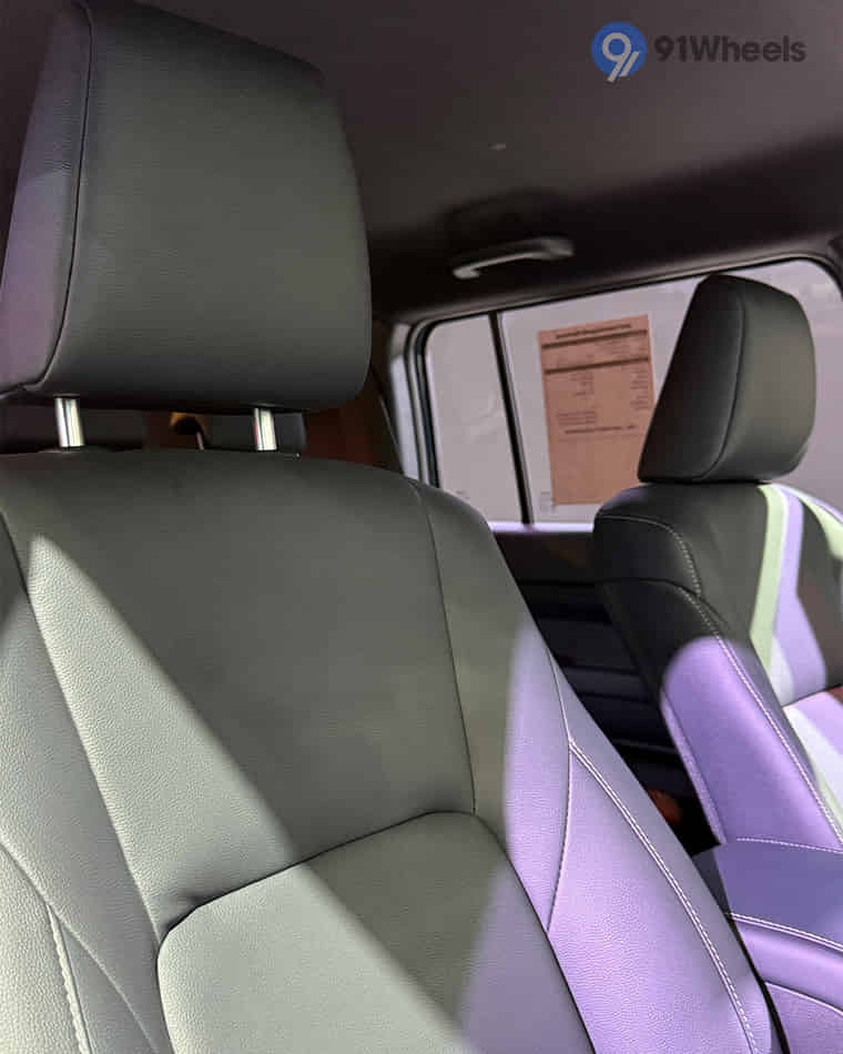 Seats & Cabin Comfort - 3