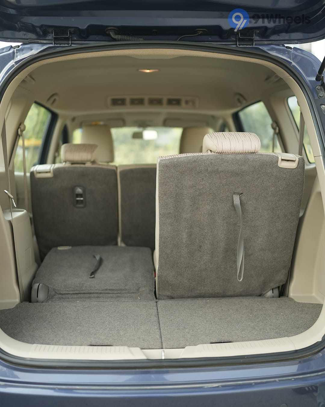 Toyota Rumion Bootspace Rear Seat Folded