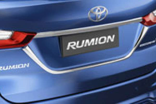 Toyota Rumion Rear Badge