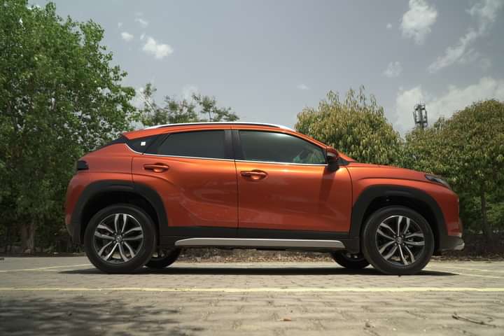 Toyota Taisor Right Side View