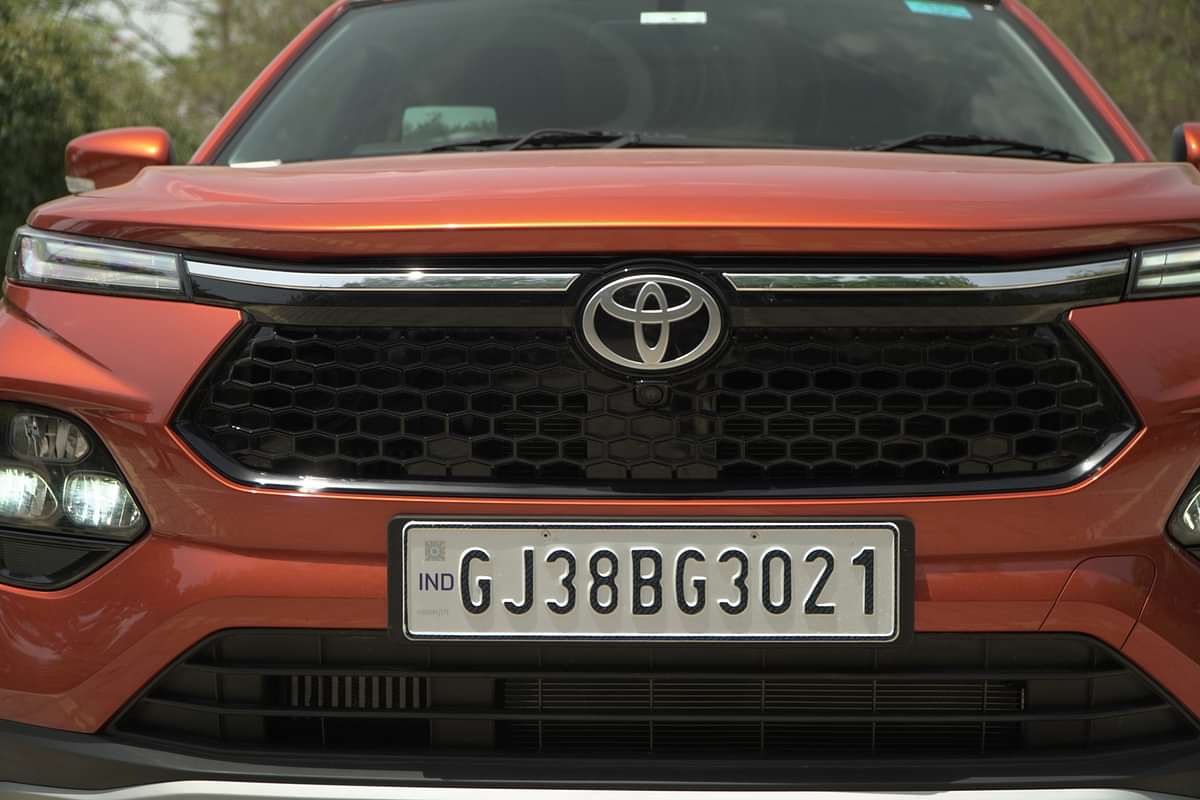 Toyota Taisor front badge