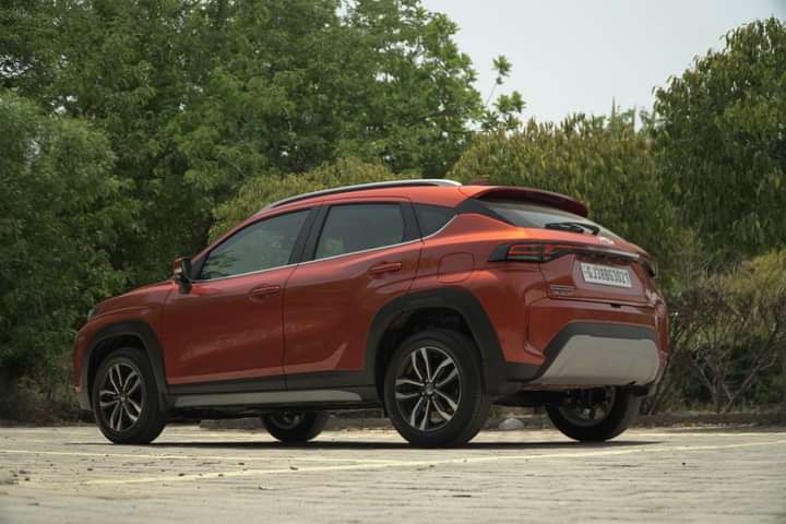 Toyota Taisor Left Rear Three Quarter
