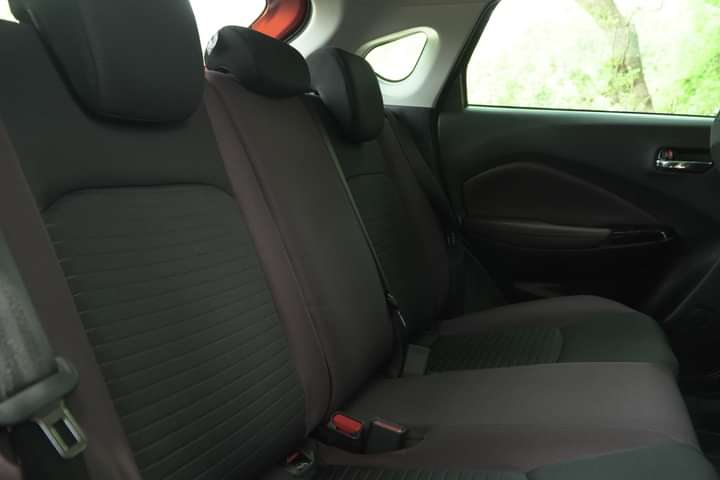 Toyota Taisor Rear Seats