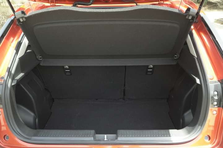 Toyota Taisor Bootspace