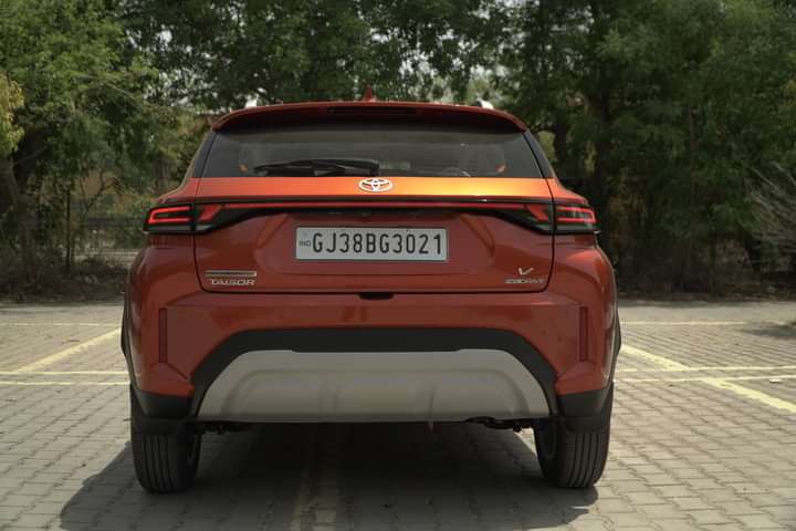 Toyota Taisor Rear View