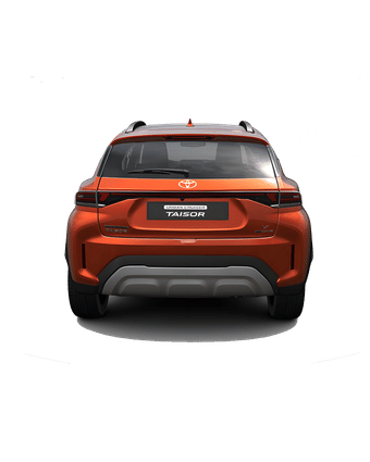 Toyota Taisor Rear View Toyota Taisor Rear View