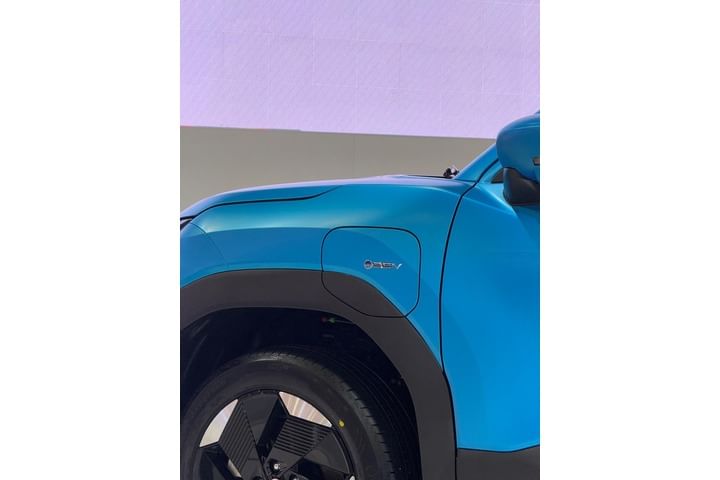 Toyota Urban Cruiser EV Closed Fuel Lid Toyota Urban Cruiser EV Closed Fuel Lid
