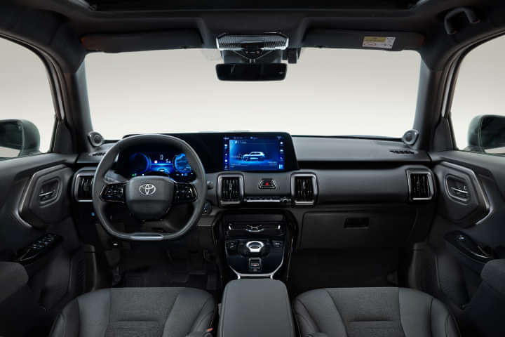 Toyota Urban Cruiser EV Dashboard