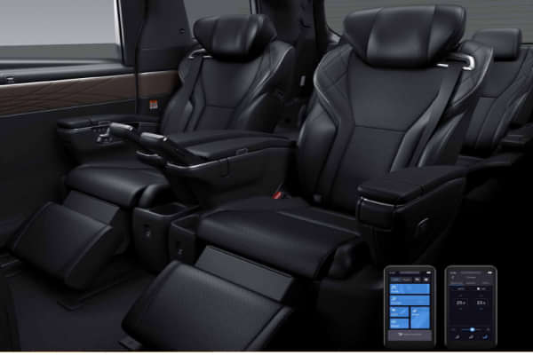 Toyota Vellfire Rear Seats