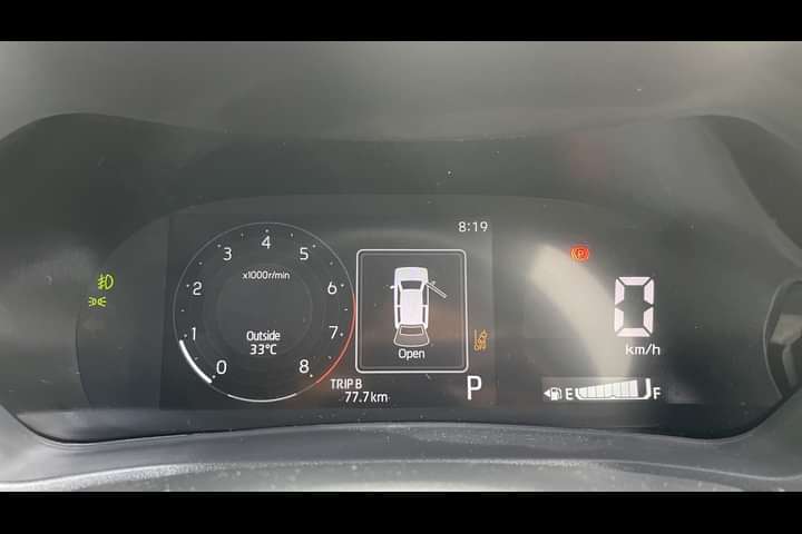 Toyota Veloz Instrument Cluster