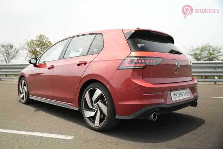 Volkswagen Golf GTI Left Rear Three Quarter Volkswagen Golf GTI Left Rear Three Quarter