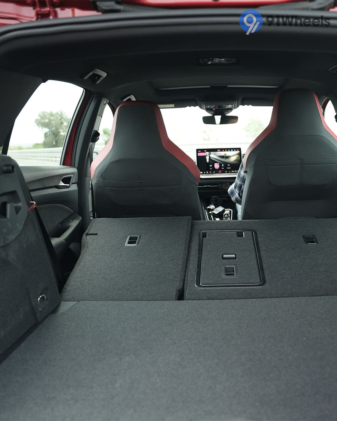Volkswagen Golf GTI Bootspace Rear Seat Folded Volkswagen Golf GTI Bootspace Rear Seat Folded