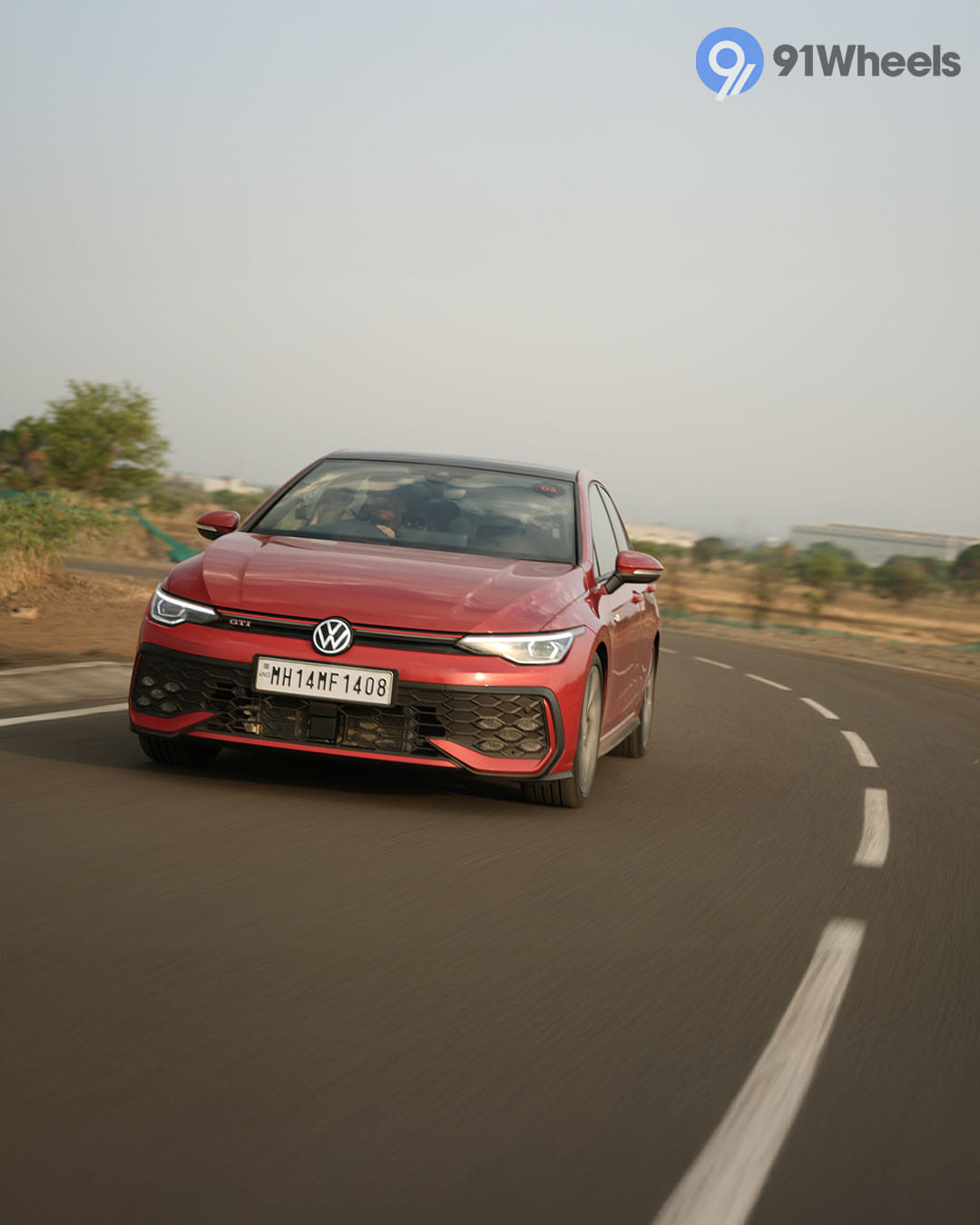 Volkswagen Golf GTI Driving Shot Volkswagen Golf GTI Driving Shot