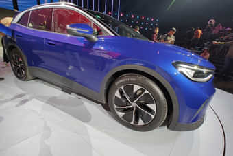 Volkswagen ID.4 Right Front Three Quarter Volkswagen ID.4 Right Front Three Quarter