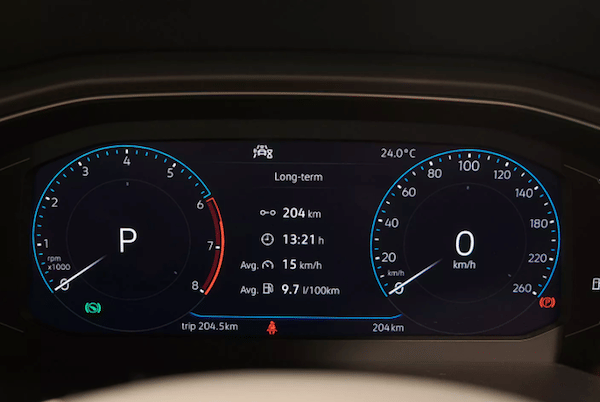 Volkswagen T-Roc2020-2021 Speedometer Console