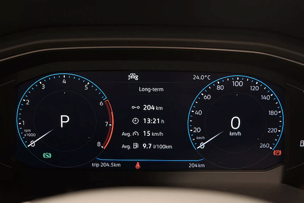 Volkswagen T-Roc 2021-2021 Speedometer Console