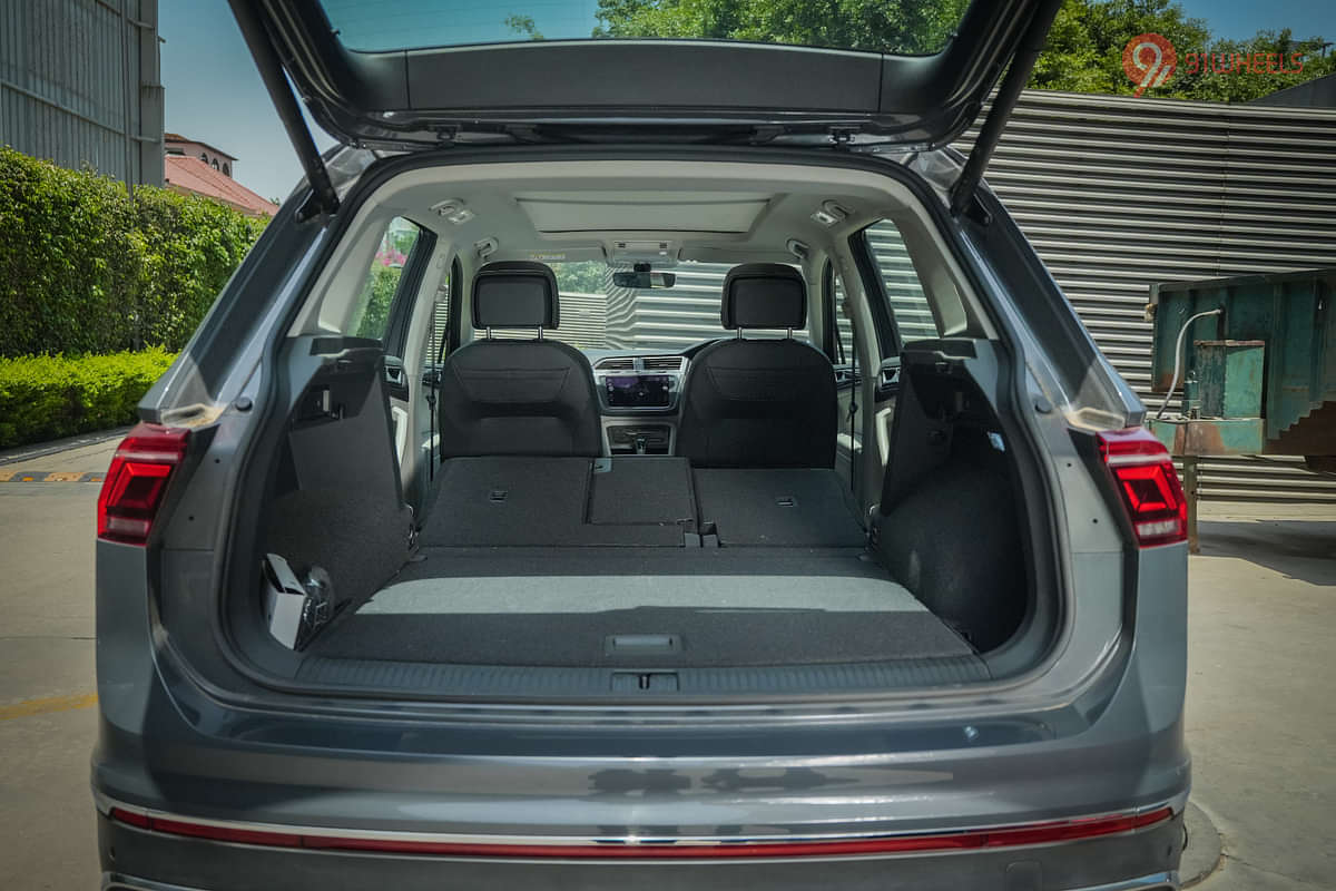 Volkswagen Tiguan 2021-2025 Bootspace Rear Seat Folded