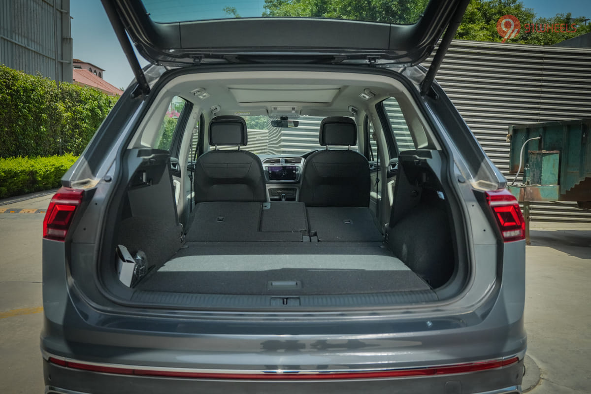 Volkswagen Tiguan 2021-2025 Bootspace Rear Seat Folded Volkswagen Tiguan 2021-2025 Bootspace Rear Seat Folded