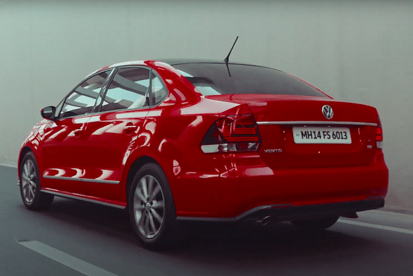 Volkswagen Vento 2010-2022 Rear Profile