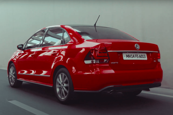Volkswagen Vento 2020-2022 Rear Profile