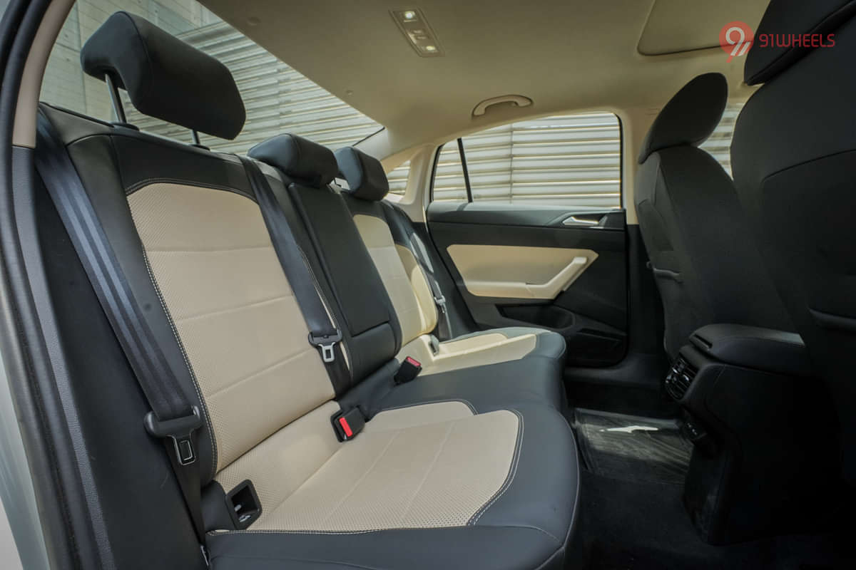 Volkswagen Virtus Rear Seats