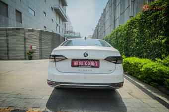 Volkswagen Virtus Rear View Volkswagen Virtus Rear View