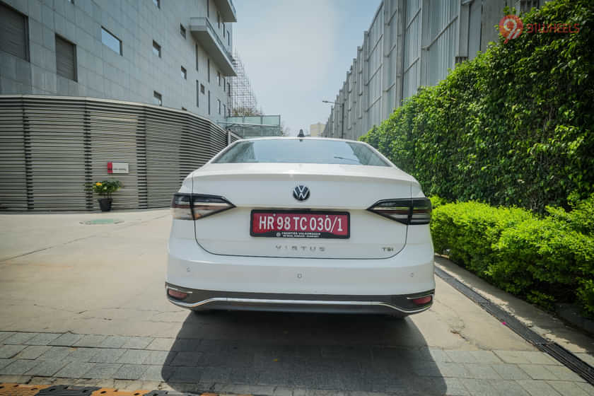Volkswagen Virtus Rear View Volkswagen Virtus Rear View