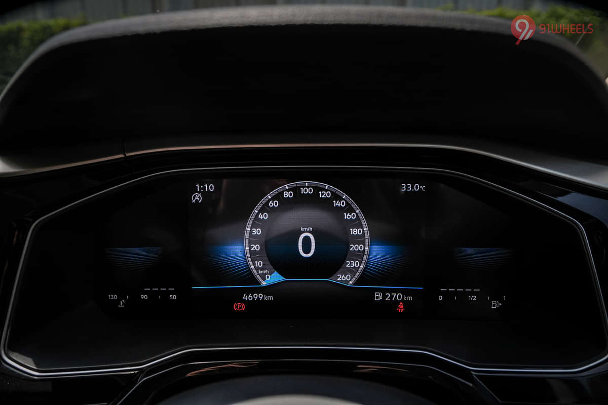 Volkswagen Virtus Instrument Cluster