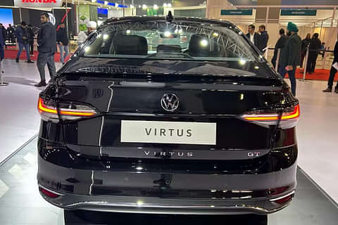 Volkswagen Virtus GT Plus DSG (Deep Black Pearl) Rear View
