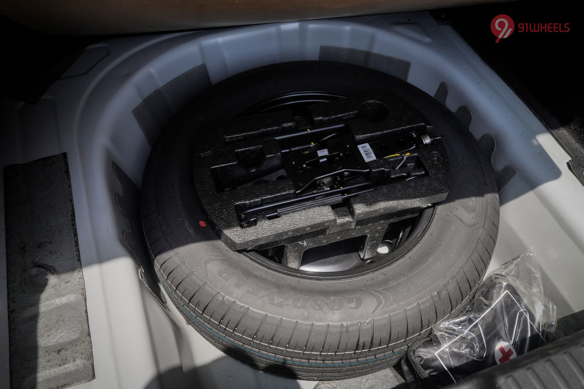 Volkswagen Virtus Under Boot/Spare Wheel