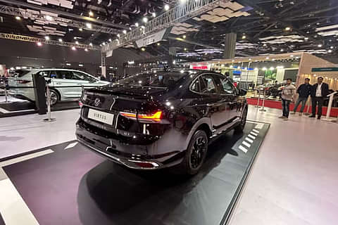 Volkswagen Virtus GT Plus  DSG ( Carbon Steel Grey Matte) Right Rear Three Quarter
