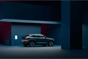 Volvo EC40 Right Side View Volvo EC40 Right Side View