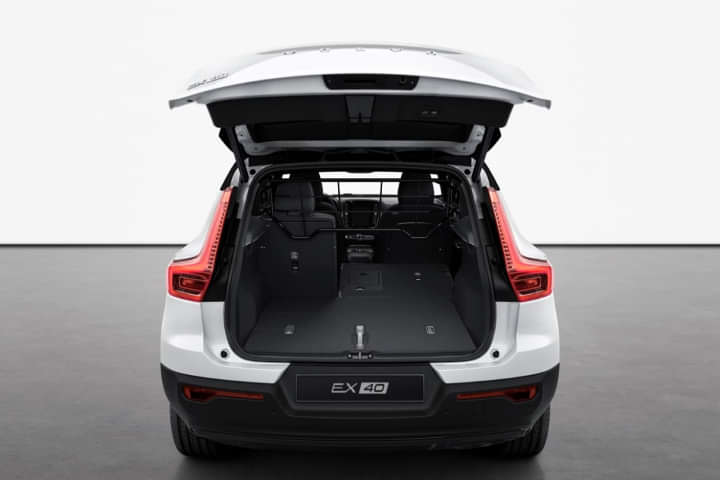 Volvo EX40 Bootspace Rear Seat Folded