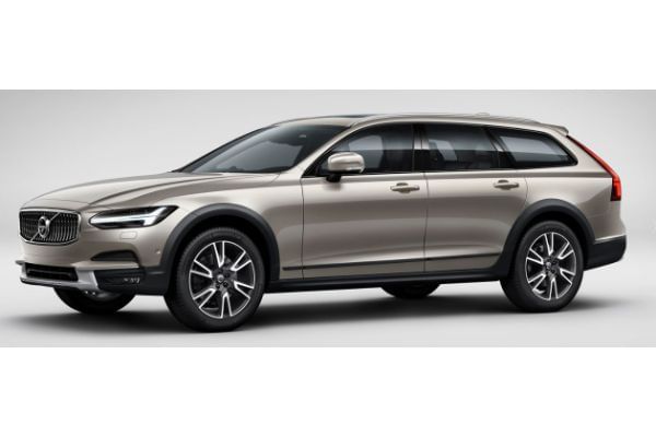 Volvo V90 2020-2021 Front Profile