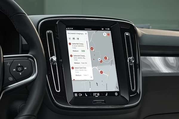 Volvo XC40 Recharge Infotainment System