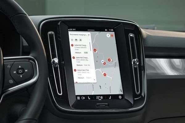 Volvo XC40 Recharge  2022-2023 Infotainment System