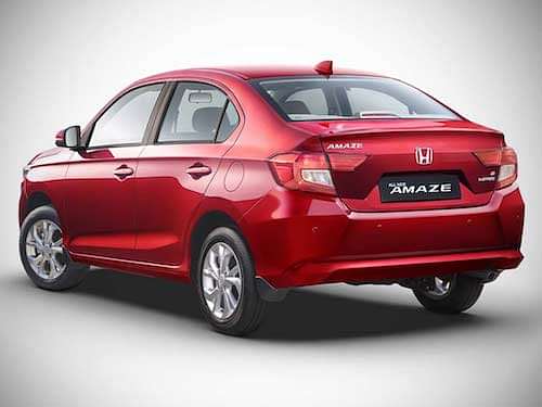 Honda Amaze 2018-2021 Rear Profile