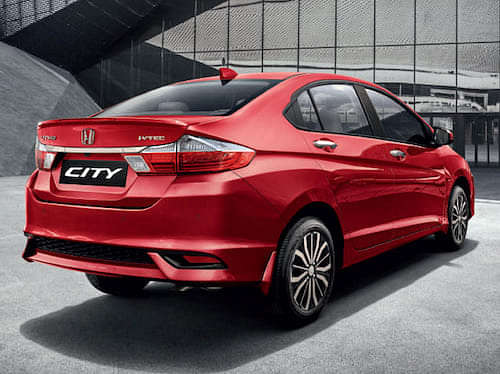 Honda City 4th Gen Rear Profile