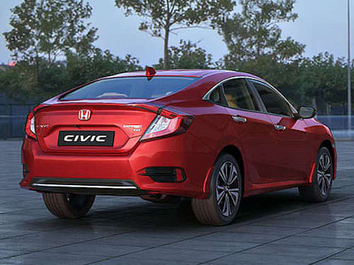 Honda Civic Rear Profile