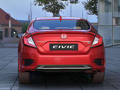 Honda Civic Rear Profile