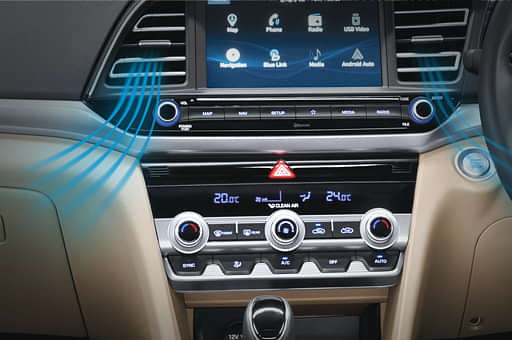 Hyundai Elantra Air-con Controls