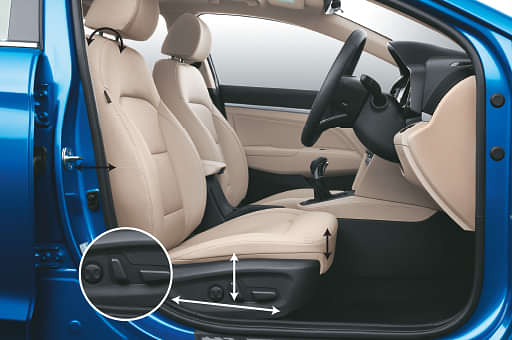 Hyundai Elantra Front Seat Adjustment