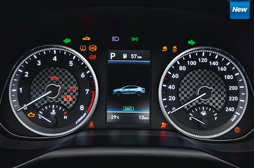 Hyundai Elantra Speedometer Console