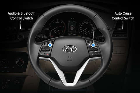 Hyundai Tucson 2WD AT GL Petrol Steering Controls