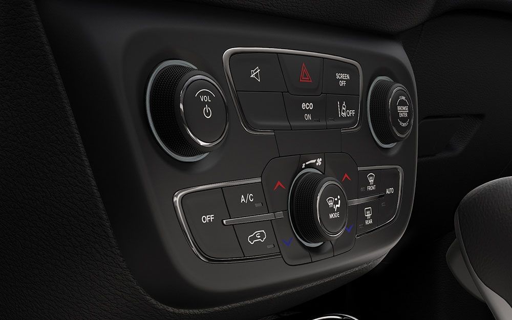 Jeep Compass Trailhawk 2020-2022 Air-con Controls