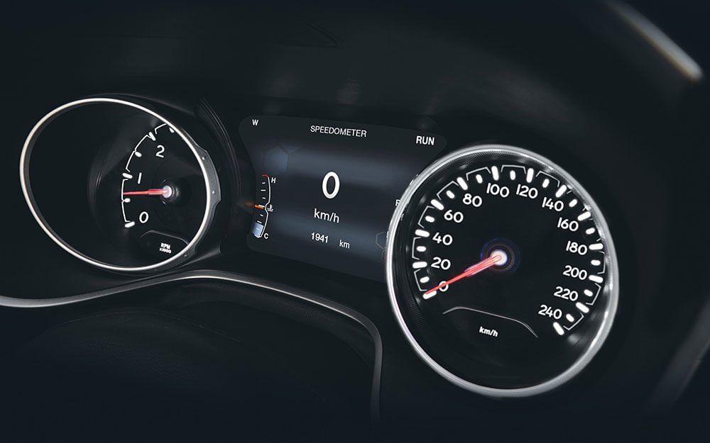 Jeep Compass Trailhawk 2020-2022 Speedometer Console