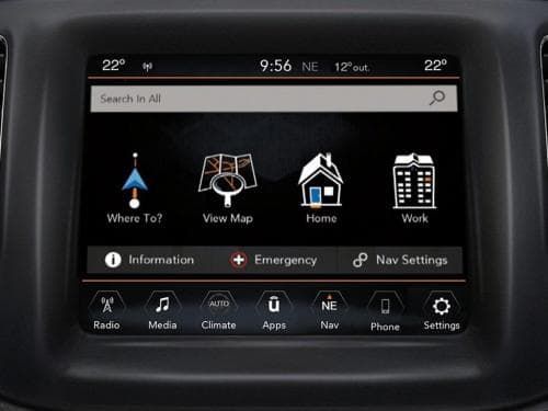 Jeep Compass Trailhawk 2020-2022 Touchscreen