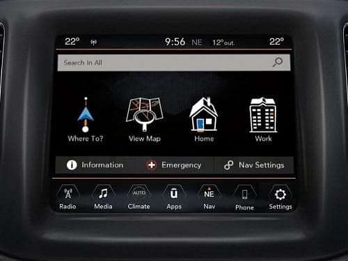 Jeep Compass Trailhawk 2020 Touchscreen