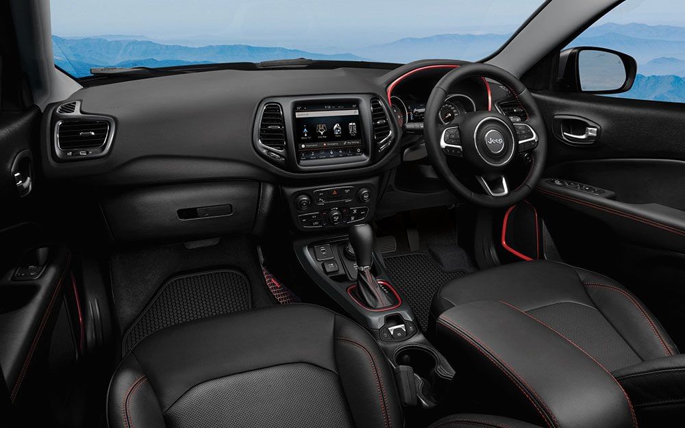 Jeep Compass Trailhawk 2020-2022 View From Rear