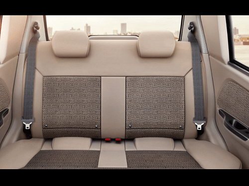 Mahindra e2o Plus Rear Seat